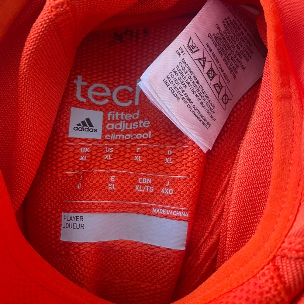 adidas Orange Sweatshirt Comfortable and Stylish - Picture 2 of 11